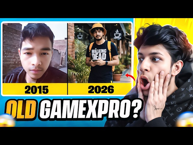 Gamexpro Then vs Now (2018 vs 2026) 😱💥 HUGE CHANGE!
