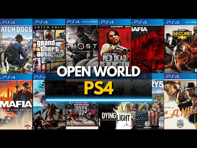TOP 50 Best PS4 Open World Games You Need to Play (2025)