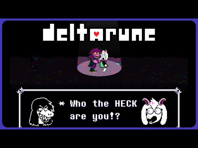 Ralsei reveals the truth about the Dark World - Deltarune Chapter 3