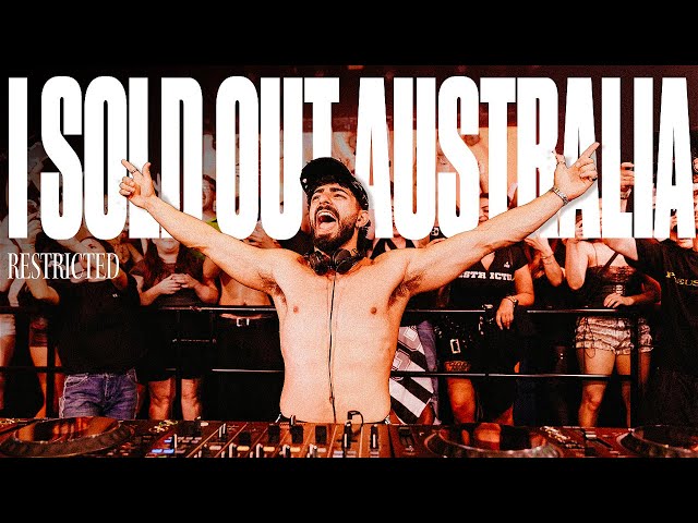 I SOLD OUT AUSTRALIA