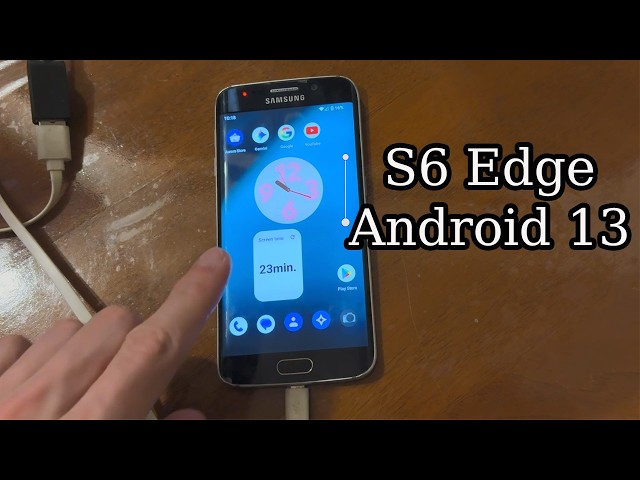 Updating Samsung Galaxy S6 Edge to Android 13 (Lineage OS 20) + First Impressions