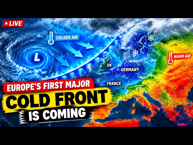 Europe’s First Major Cold Front Is Coming — Temperatures Are About to Drop