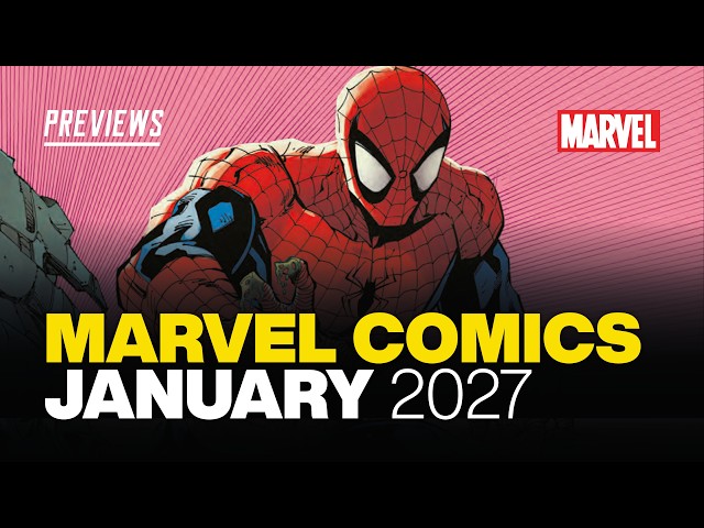 MARVEL Comics PREVIEWS: What's NEW from Marvel in January 2027!