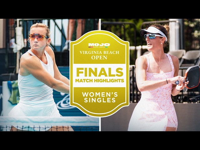 Kate Fahey vs Helena Jansen | Best Points & Shots | Women's Singles Final | PPA Virginia Beach Open