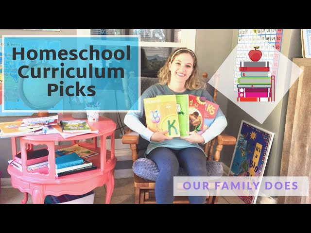 HOMESCHOOL CURRICULUM CHOICES FOR KINDERGARTEN