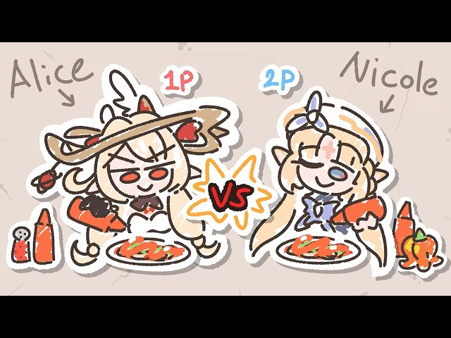 Spicy Food Challenge Round 2 #genshinimpact #hoyofair