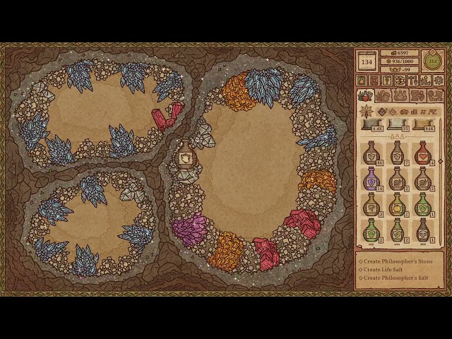 Pro tips for suffering mode in Potion Craft