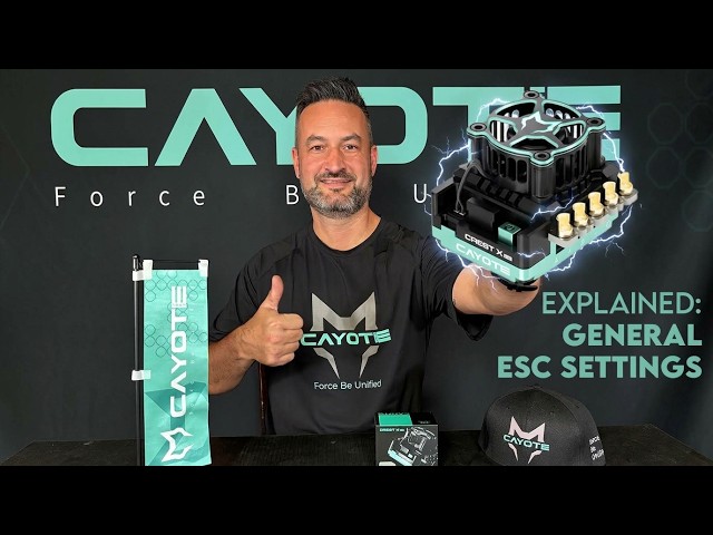 Team Cayote Power Lab Vol.6 - ESC General Settings
