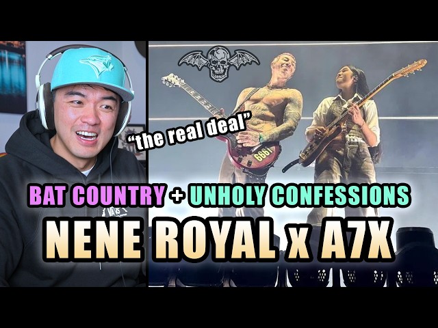 Nene Royal x Avenged Sevenfold - Bat Country + Unholy Confessions | Rock Singer Reacts