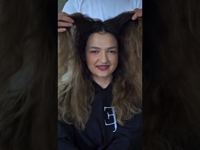 🤎 Hair Transformation Process ✨ Bespoke Color with Incredible Shine
