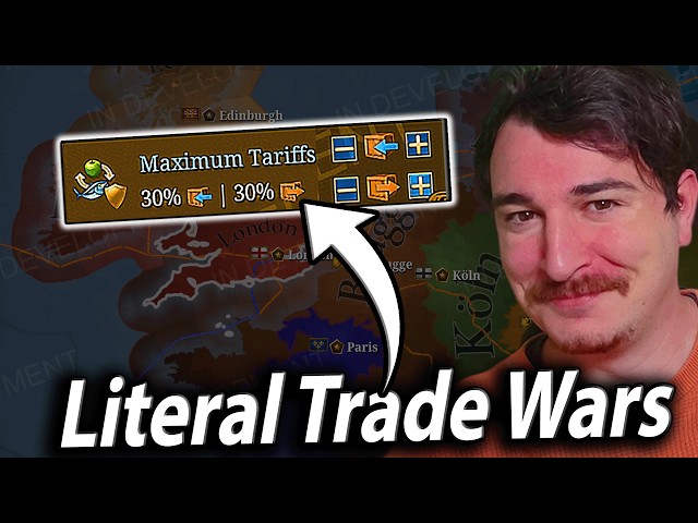 PLAYING TALL Mechanics Coming To EU5 1.4 - Tariffs & Trade Wars !