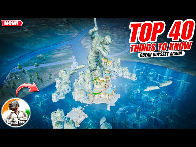 Everything About OCEAN ODYSSEY Mode In BGMI Update😍Top 35 Things/Tips You MUST Know!!