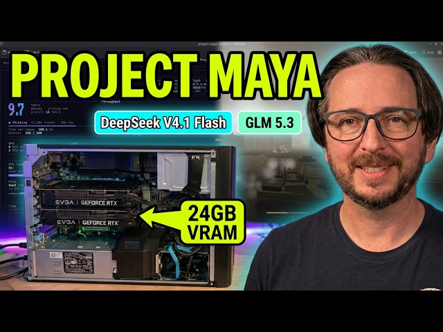 Project Maya Deepseek V4.1 Flash 1017 + GLM 5.3 Local Ai Review