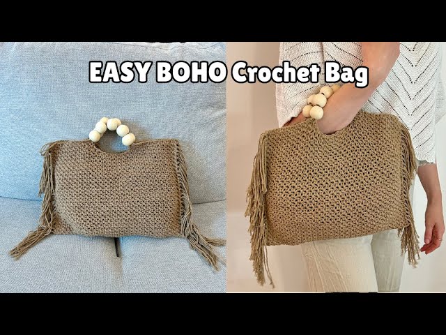 EASY BOHO Crochet Bag Tutorial