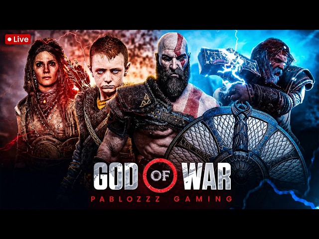 GOD OF WAR LIVE | KRATOS IS BACK FOR AN EPIC BATTLE | FULL STORY MODE GAMEPLAY  WITH PABLozZz GAMING