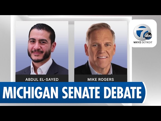 Michigan Senate Candidates Square Off on Economy Ahead of Final Debate