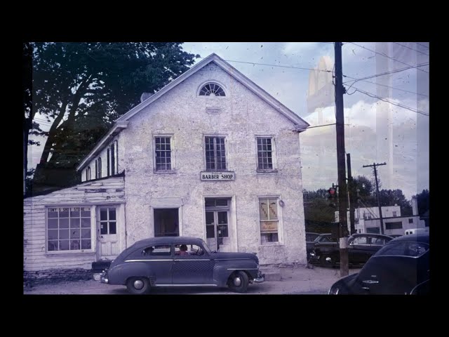 Delaware County Pennsylvania in the 1940s, Then and Now scenes.
