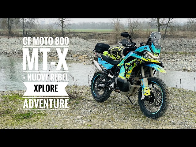 Cf Moto 800 mt-x + Rebel Xplorer Adventure