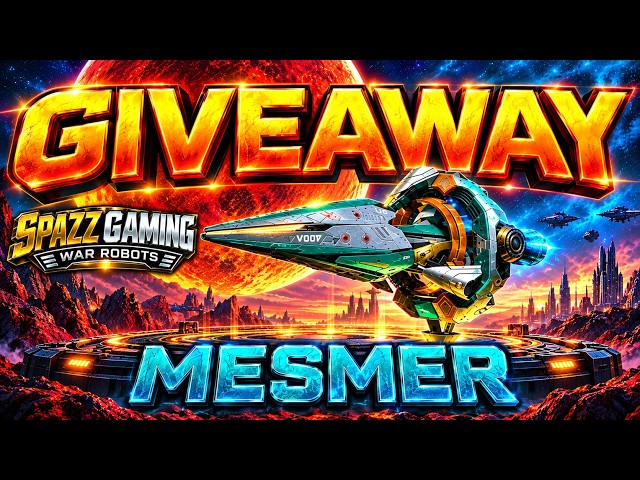 🔴 WAR ROBOTS LIVE | NEW GIVEAWAY MESMER