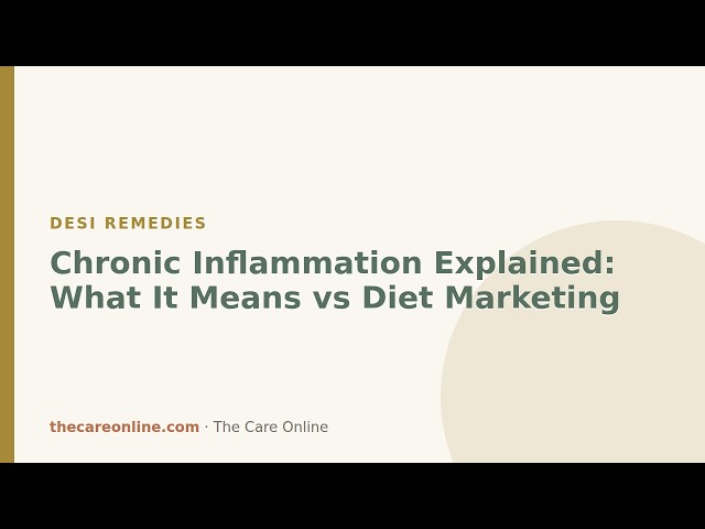 Understanding Inflammation vs Anti-Inflammatory Diet Hype