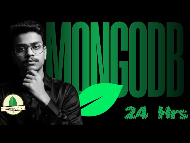 MongoDB MONSTER Class | MongoDB FULL Course