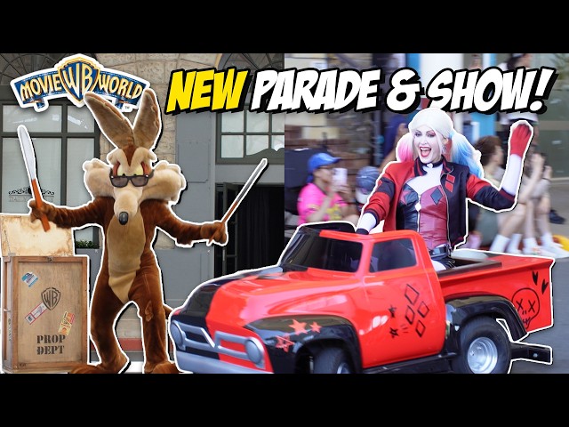 A NEW Parade & Show at Warner Brothers Movie World Australia 2026! - Theme Park Update