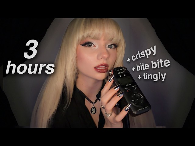 ASMR my most requested video ever (3 hours) (Tascam Sounds)