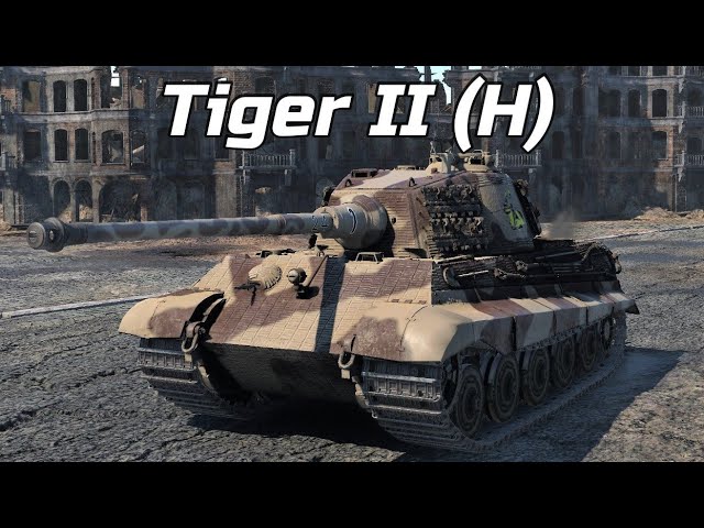 Tiger II (H) German Heavy Tank Gameplay
