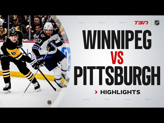 Winnipeg Jets vs. Pittsburgh Penguins | NHL Highlights