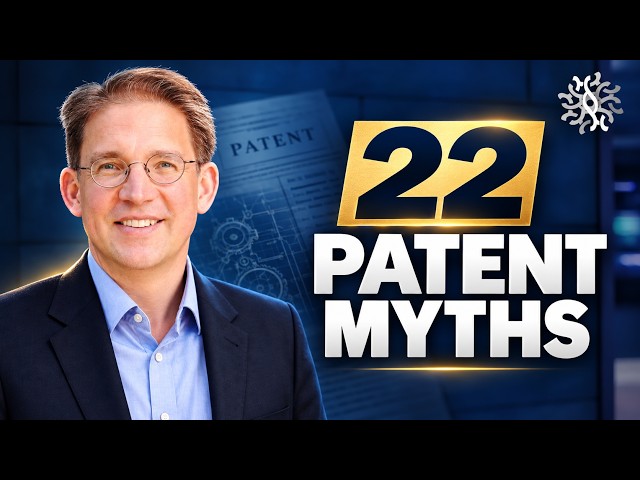 💡 Patents Are Good — Busting the Myths of Patent Critics #rolfclaessen