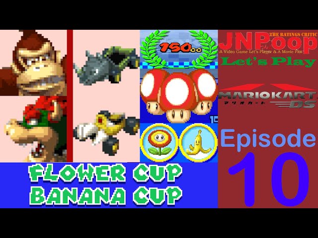 Mario Kart DS | Grand Prix 150cc: Flower Cup and Banana Cup