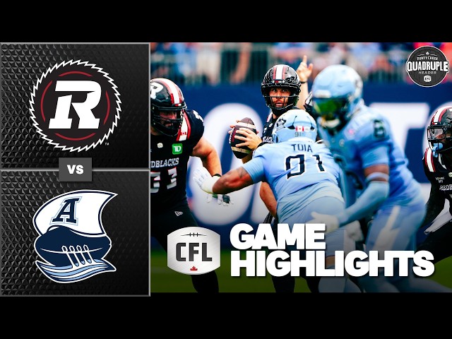 CFL 2026 Recap: Ottawa @ Toronto - Week 15