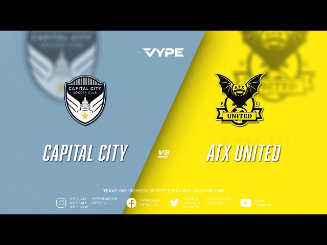 7:30PM - Lamar Hunt U.S. Open Cup Qualifying Round: Capital City vs. ATX United