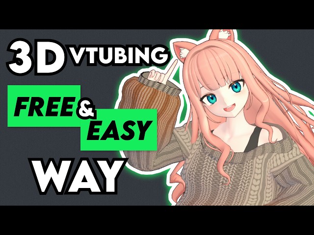 Be a FREE 3D vtuber in 2026 with MASCOZ