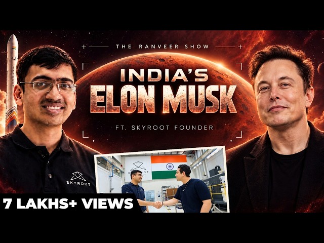 India’s🇮🇳 Space HERO - Aliens, Space Economy & Rocket Making | Ex-ISRO Scientist & Skyroot CEO | TRS