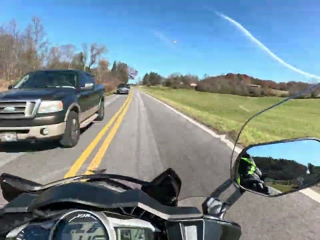 Loop around Western Carolina/Tennessee.
