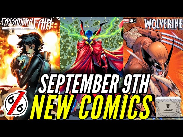 NEW COMIC BOOKS RELEASING SEPTEMBER 9TH 2026 DC  MARVEL COMICS PREVIEWS COMING OUT THIS WEEK #comics