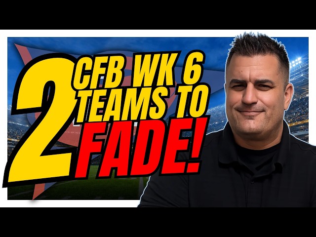 FADE These TWO Teams in College Football Week 6! CFB Picks & BEST Bets