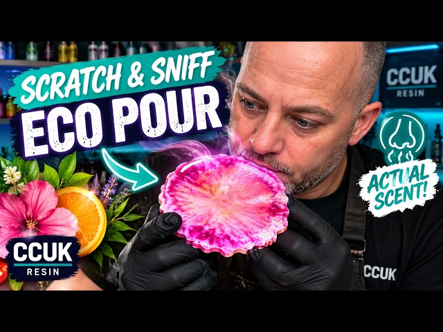 Can Resin SMELL Amazing?! 🤯 Scratch & Sniff Eco Pour Experiment