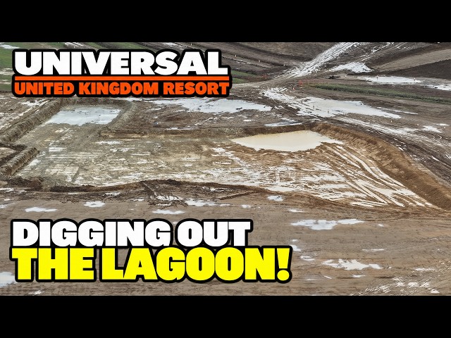 Universal Studios UK: Digging out the Lagoon!