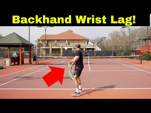 How To TRANSFORM Your Backhand To Hit It Like The Tennis Pros! Backhand Wrist Lag
