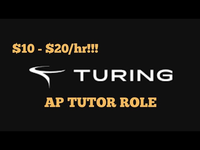 ADVANCED PLACEMENT TEACHING WITH TURING: CURRENTLY HIRING!!!