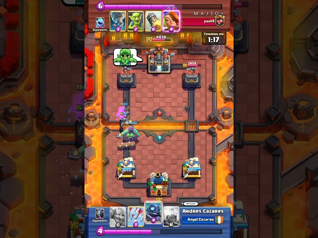 Clash Royale (Ladder) - Partida vs MAJIO (TOP 658) - Un Buen Push