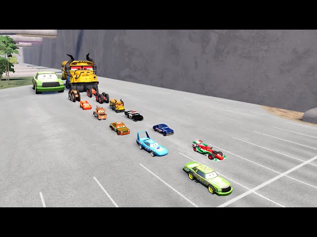 🚀 From 0 to 1000 MPH in Seconds! Can Lightning McQueen Survive? | BeamNG Drive