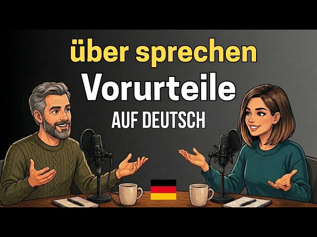 Talk About Prejudice in German 🇩🇪 | German Listening & Speaking Practice