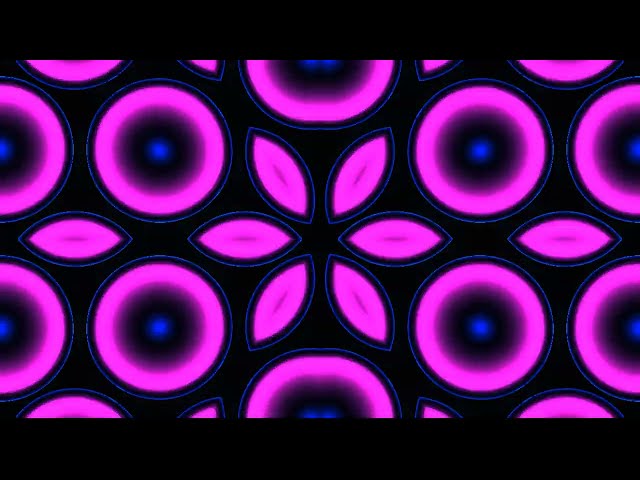 4K Neon Blur Motion Graphic - VJ Loop - Background Video