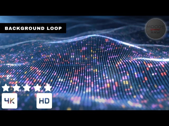 Glamour Particle 4K Visual Loop (Silent) | Elegant Luxury Background | Seamless Loop