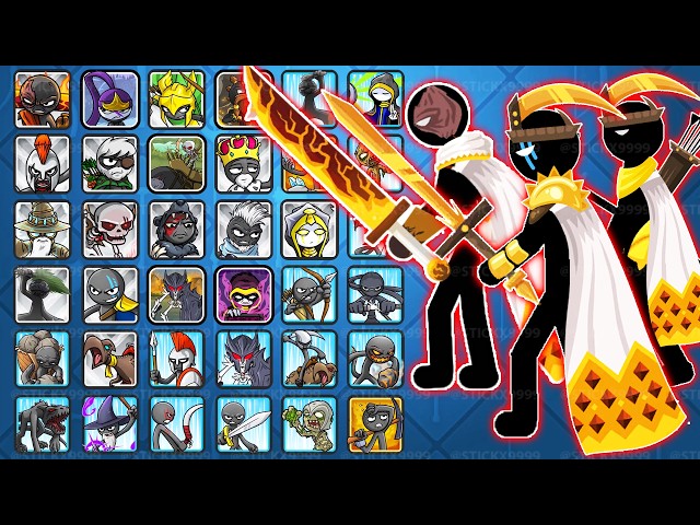 EVERY UNIT Challenges General’s NEW Golden Tree MOD Army ⚔️ Epic Challenge | Stick War Saga MOD