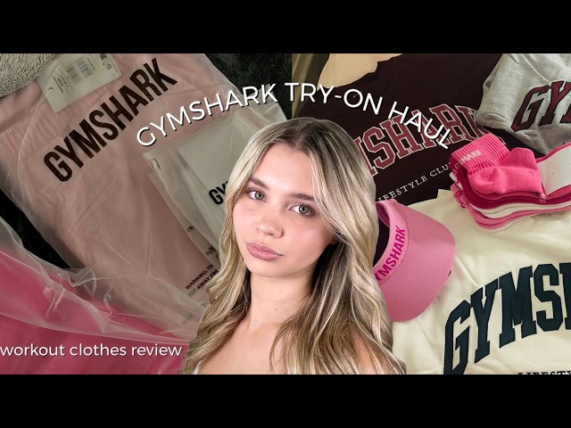 GYMSHARK TRY-ON HAUL~workout clothes review