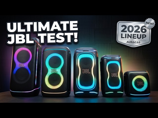 (Auracast Test) ALL NEW 2026 JBL Partybox Speakers (JBL Partybox Encore2, 130, 330, 520, 720)